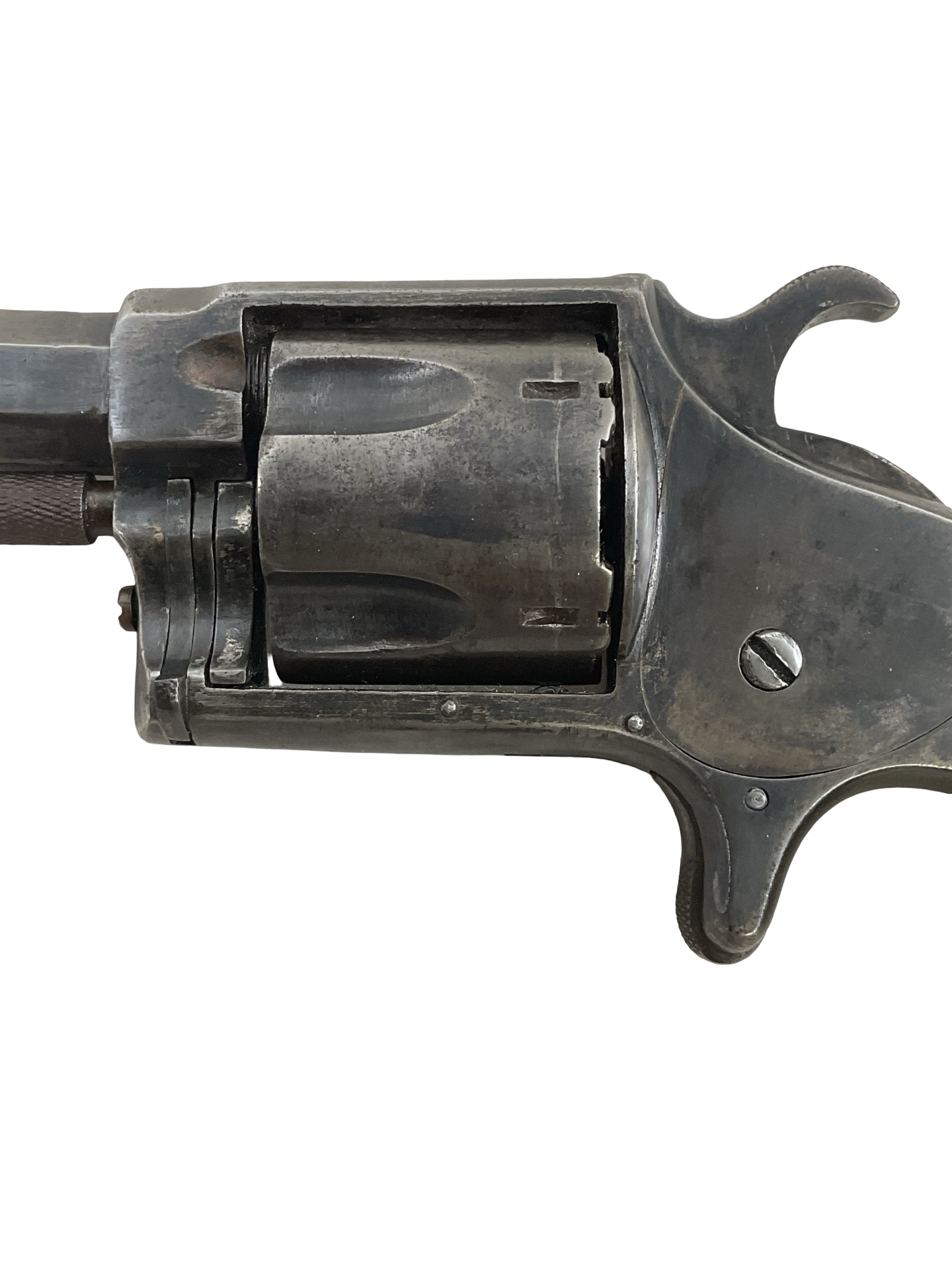 US Hopkins and Allen .41 Rimfire 5 Shot XL No 6 Swing Out Cylinder ANTIQUE NO PERMIT REQUIRED US Hopkins and Allen .41 Rimfire 5 Shot XL No 6 Swing Out Cylinder ANTIQUE NO PERMIT REQUIRED