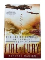 WW2 US British Fire and Fury Allied Bombing of Germany 1942-1945 Used Hardcover Reference Book
