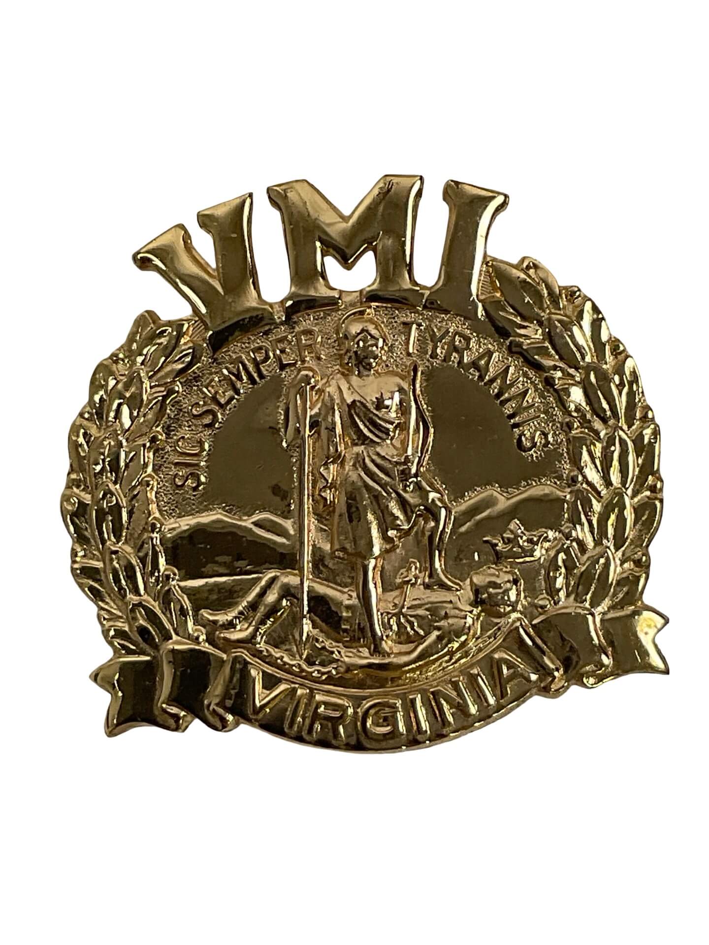 US Virginia Military Academy Cap Badge US Virginia Military Academy Cap Badge