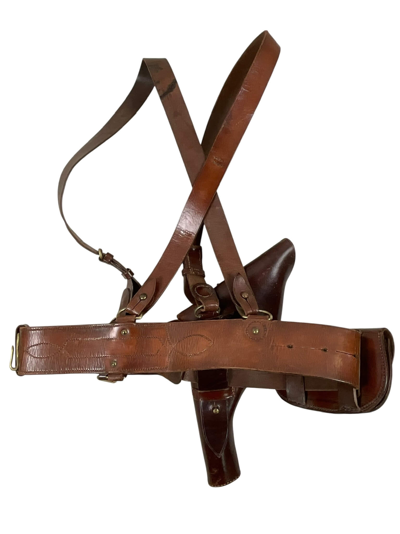 WW1 British BEF Named Officer's Sam Browne With Holster H.E. Broadbent 9th Lincolnshire Regiment WW1 British BEF Named Officer's Sam Browne With Holster H.E. Broadbent 9th Lincolnshire Regiment