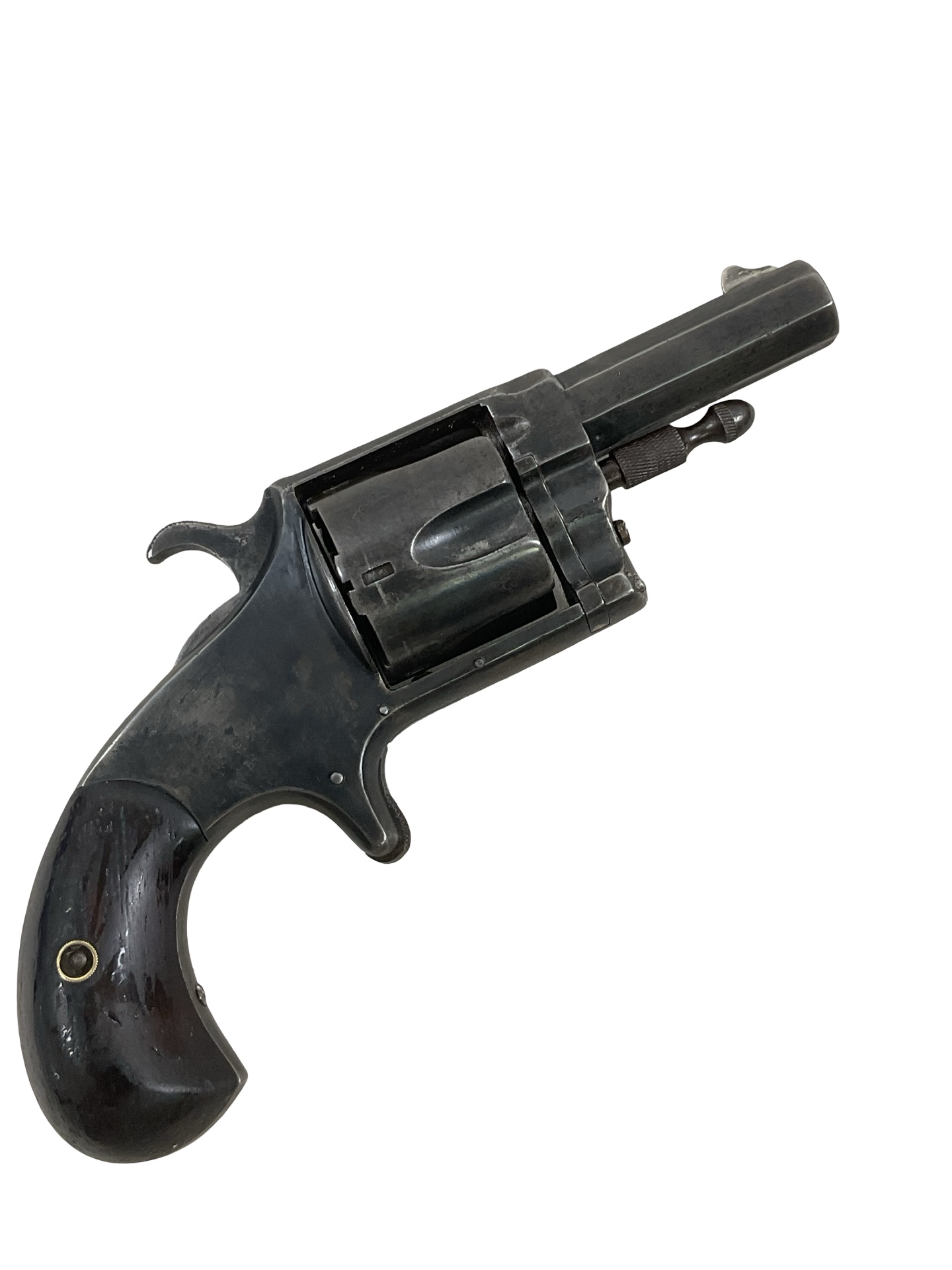US Hopkins and Allen .41 Rimfire 5 Shot XL No 6 Swing Out Cylinder ANTIQUE NO PERMIT REQUIRED US Hopkins and Allen .41 Rimfire 5 Shot XL No 6 Swing Out Cylinder ANTIQUE NO PERMIT REQUIRED