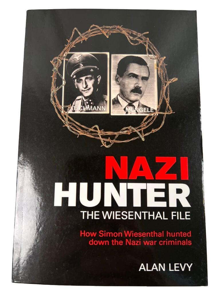 WW2 German Nazi Hunter The Wiesenthal File Used Softcover Reference Book WW2 German Nazi Hunter The Wiesenthal File Used Softcover Reference Book