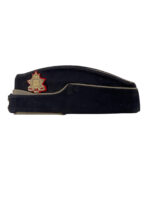 WW2 Canadian Kent Regiment CFSC Wedge Cap With Badge