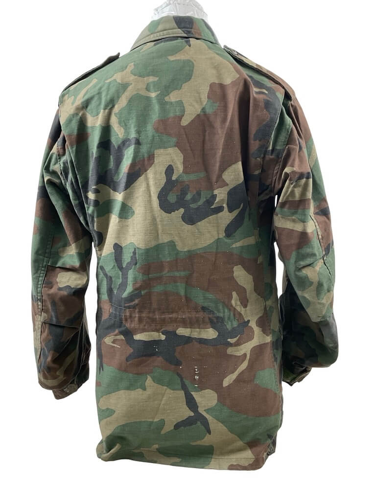 US Army M65 Woodland Jacket Size Small Long US Army M65 Woodland Jacket Size Small Long