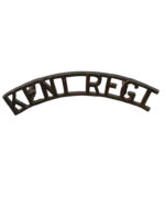 WW2 Canadian Kent Regiment Officer's Shoulder Title Insignia Single WW2 Canadian Kent Regiment Officer's Shoulder Title Insignia Single