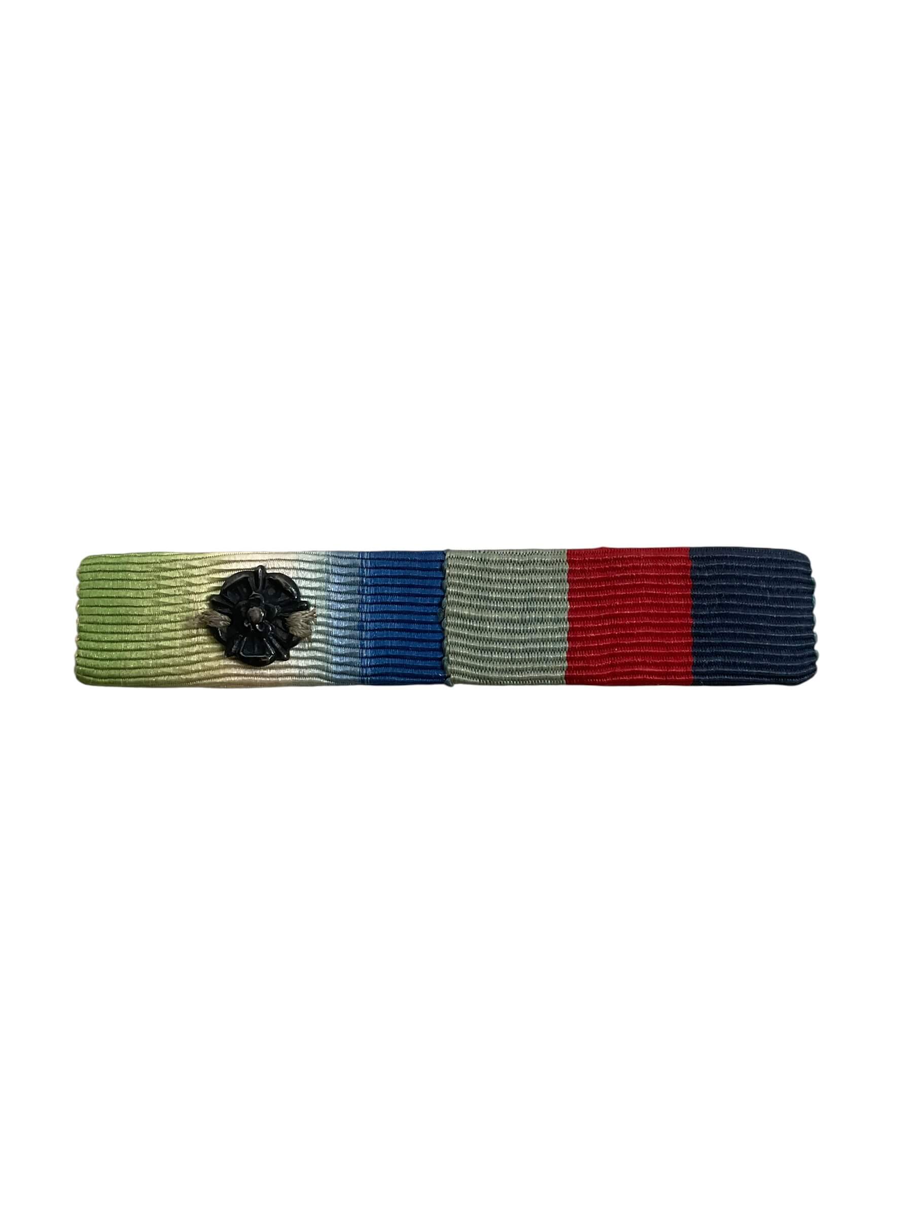 WW2 British 2 Place Ribbon Bar WW2 British 2 Place Ribbon Bar