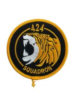 Canadian Forces RCAF 424 Squadron Colour Crest Patch Vintage Canadian Forces RCAF 424 Squadron Colour Crest Patch Vintage