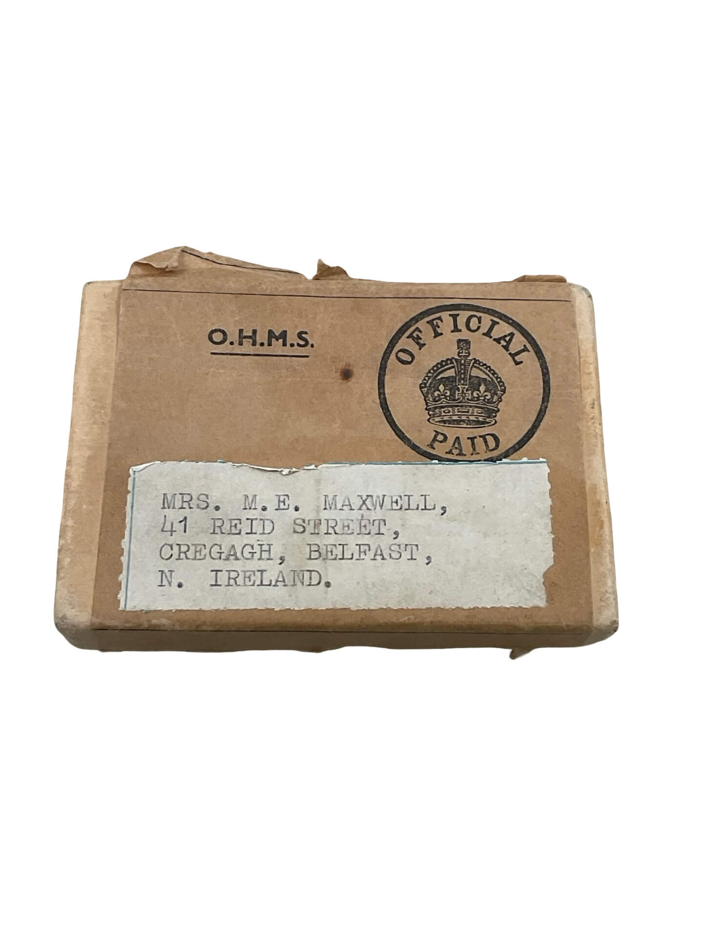 WW2 British RAF Defence Medal KIA With Document In Mail Home Box of Issue WW2 British RAF Defence Medal KIA With Document In Mail Home Box of Issue