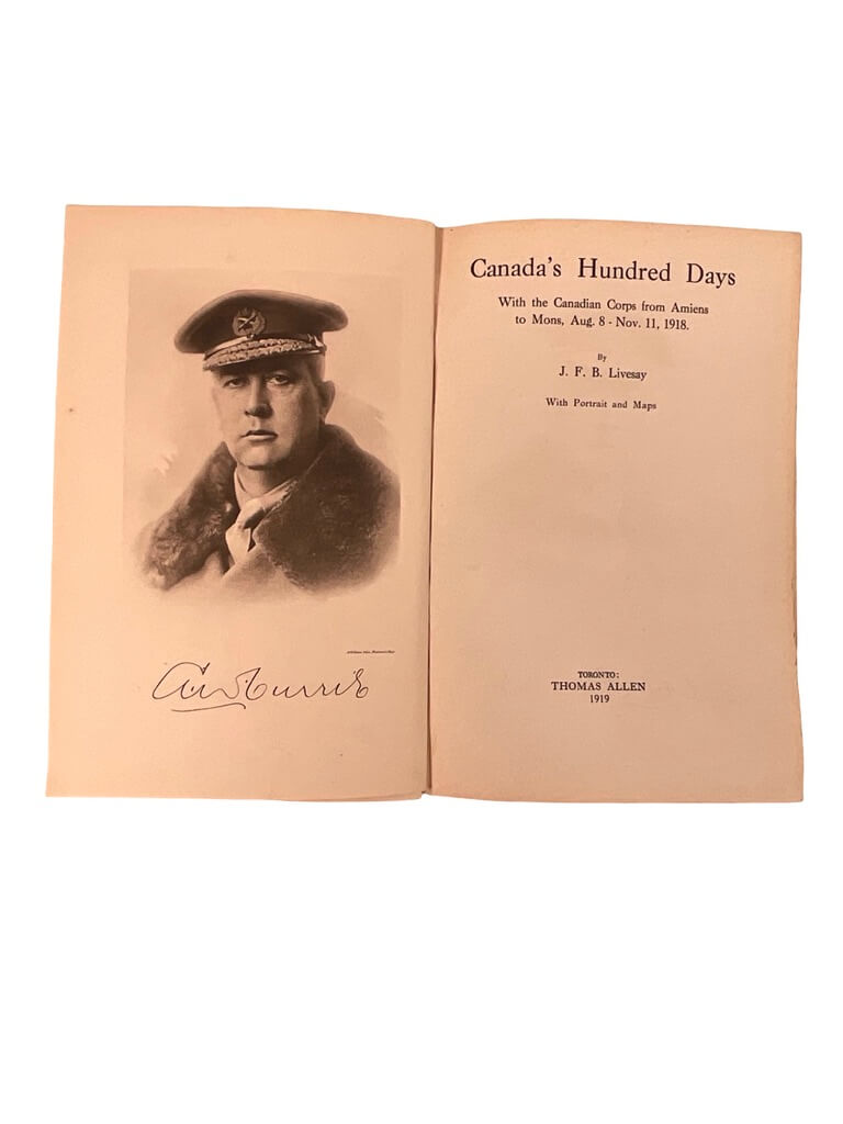 WW1 Canadian CEF Canada's Hundred Days Used Hardcover Reference Book WW1 Canadian CEF Canada's Hundred Days Used Hardcover Reference Book