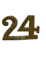 Canadian 24th Kent Regiment of Infantry Shoulder Title Number Single