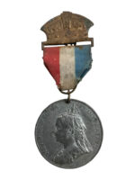 British Queen Victoria 60th Anniversary Commemorative Medal Full Size