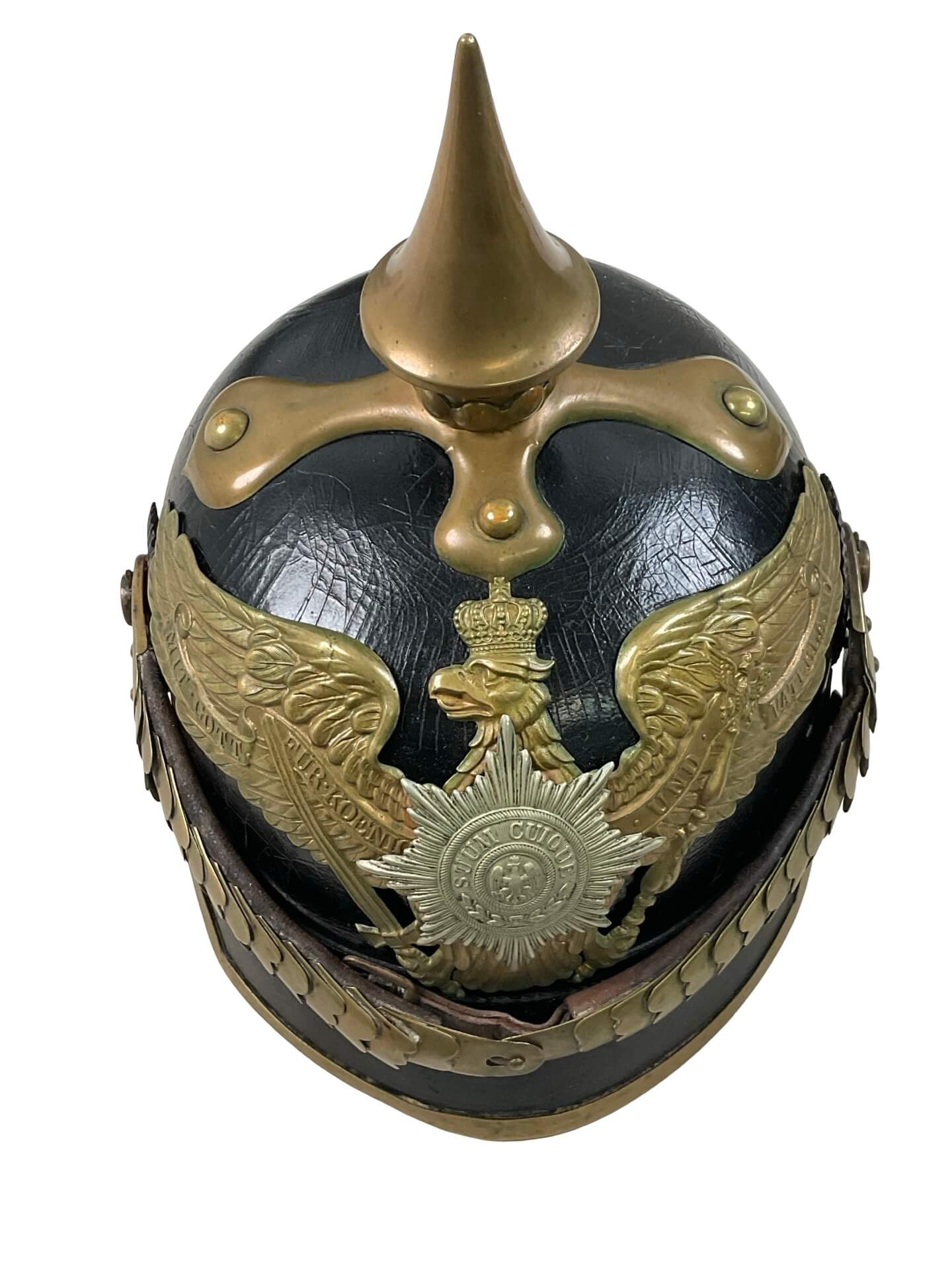 WW1 Imperial German Mounted Gendarmerie Spiked Helmet WW1 Imperial German Mounted Gendarmerie Spiked Helmet