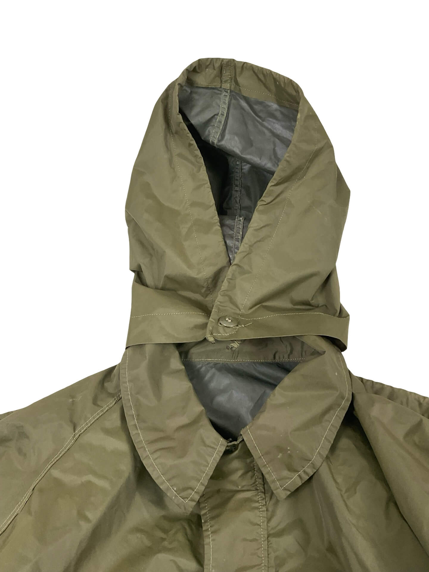 Canadian Forces Rain Jacket Size Regular X Large Dated 1972 With Hood Size 8 Medium Long Dated 1971 Canadian Forces Rain Jacket Size Regular X Large Dated 1972 With Hood Size 8 Medium Long Dated 1971