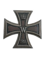 WW1 Imperial German Iron Cross 1st Class Maker Godet
