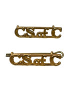 Cadet Services of Canada Shoulder Titles Insignia Pair