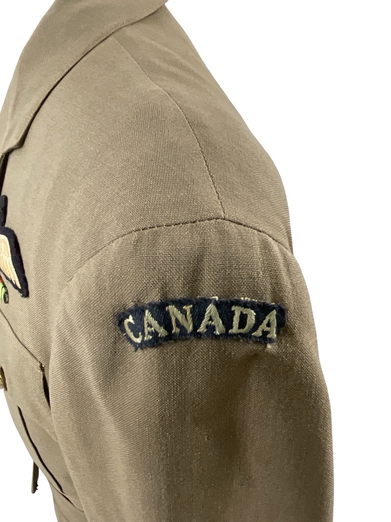 WW2 Canadian RCAF Tropical Worsted Named Officer's Jacket Pilot WW2 Canadian RCAF Tropical Worsted Named Officer's Jacket Pilot