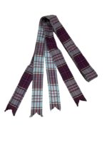 Canadian Forces RCAF Tartan Bagpipe Streamers Canadian Forces RCAF Tartan Bagpipe Streamers