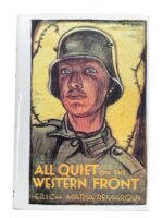WW2 German All Quiet on the Western Front Used Hardcover Reference Book