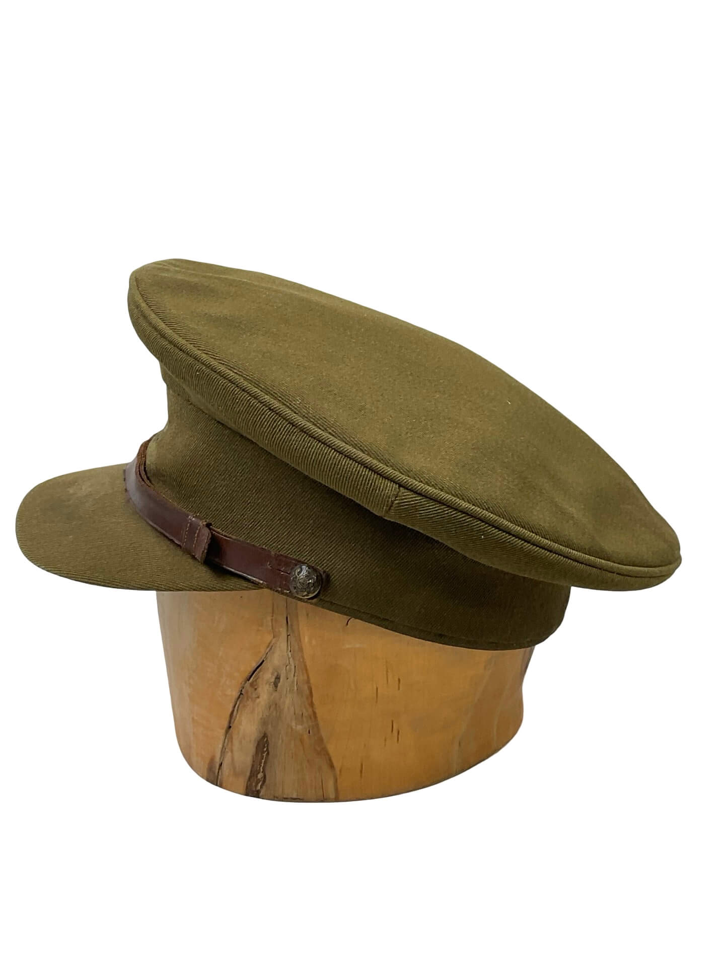 WW2 British Officer's Peak Cap Hat Size 7 Maker Moss Brothers WW2 British Officer's Peak Cap Hat Size 7 Maker Moss Brothers