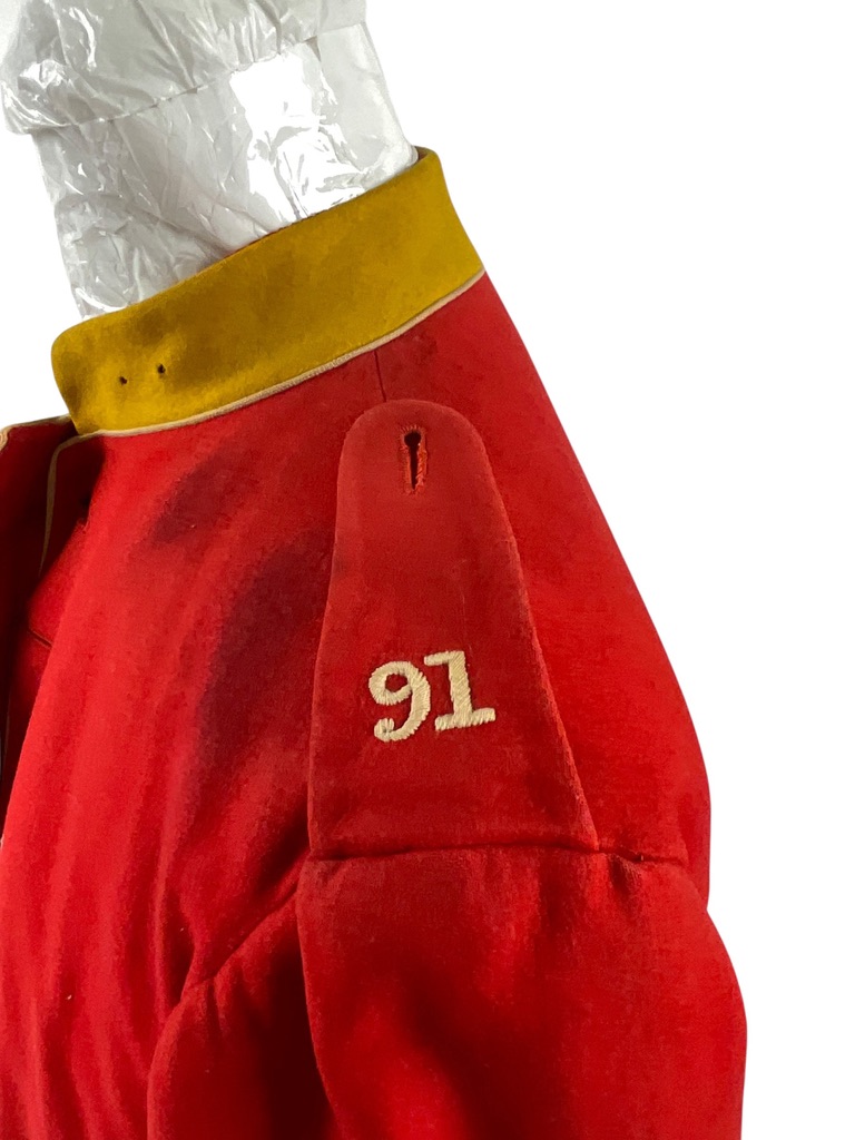 Canadian 91st Highlanders ASH Scarlet Doublett Missing Some Buttons Canadian 91st Highlanders ASH Scarlet Doublett Missing Some Buttons