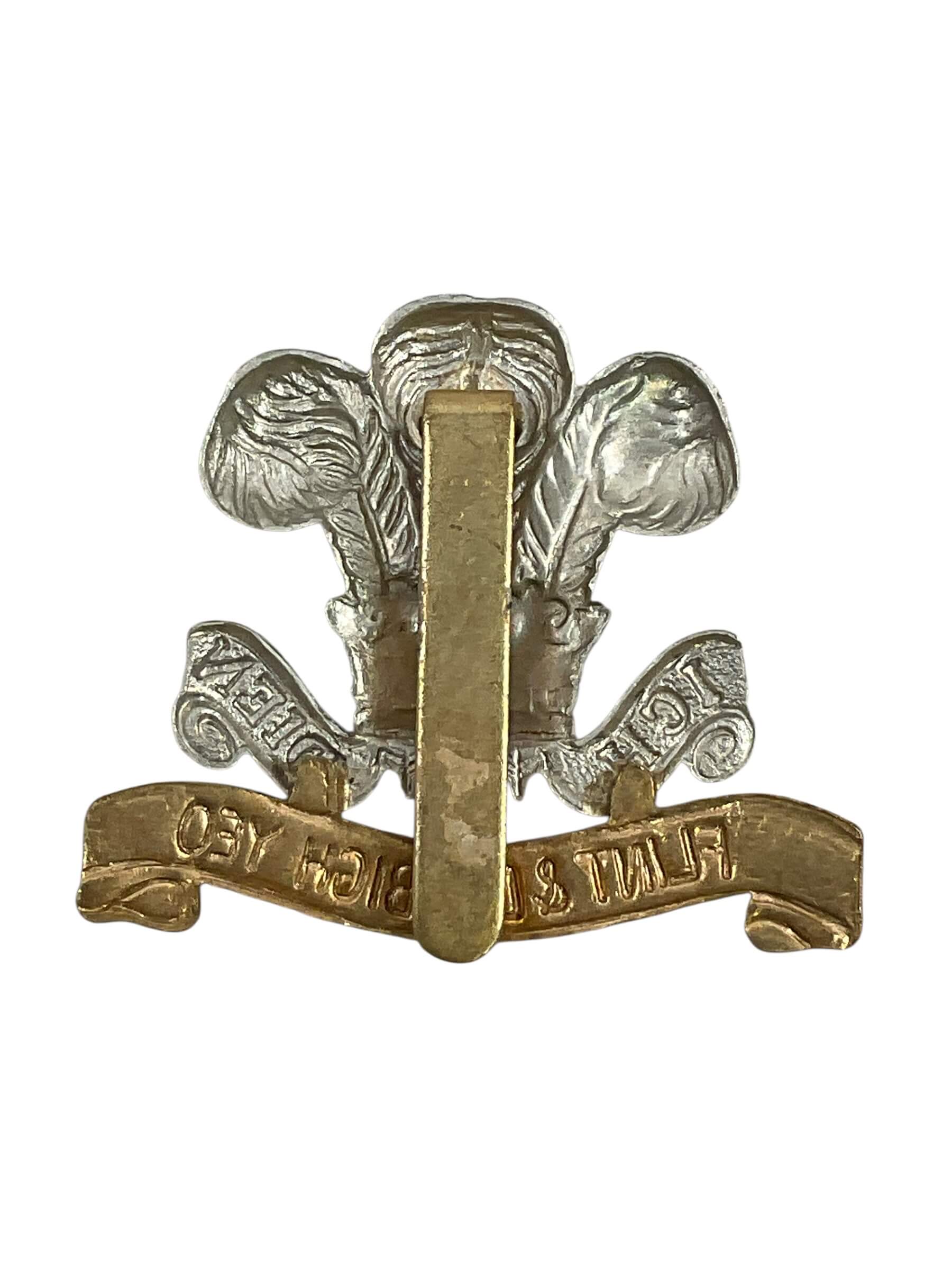 WW1 British BEF Flint and Denbigh Yeomanry Cap Badge WW1 British BEF Flint and Denbigh Yeomanry Cap Badge