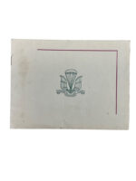 WW2 Canadian Parachute Corps Souvenir of A35 Training Centre Card