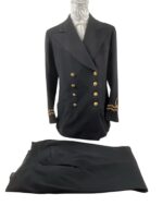 WW2 Canadian RCN Navy Auxiliary Officer's Name Jacket and Trousers Pants WW2 Canadian RCN Navy Auxiliary Officer's Name Jacket and Trousers Pants