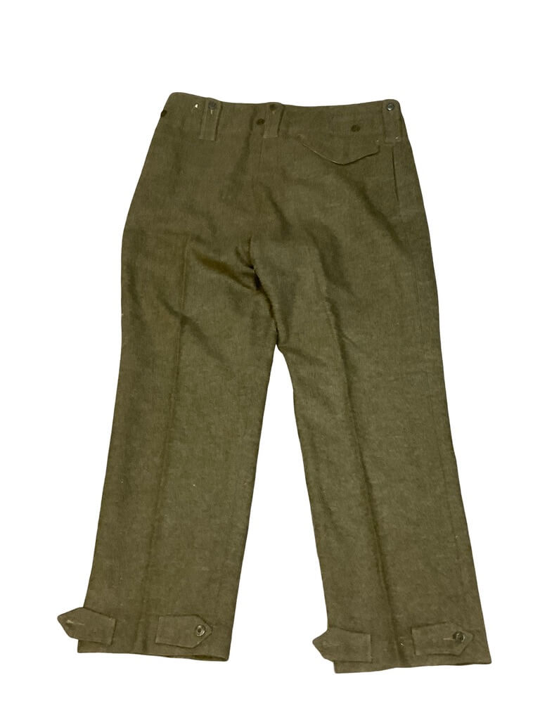 Canadian Army Battledress Trousers Pants Size 27 Dated 1958 Canadian Army Battledress Trousers Pants Size 27 Dated 1958