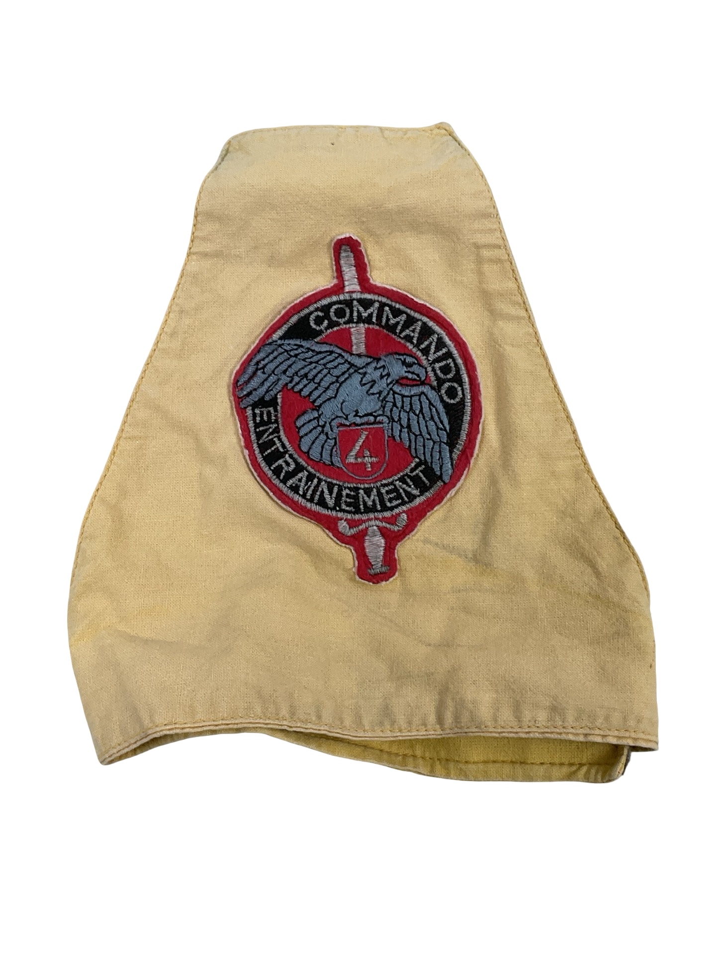 French No 4 Commando School Armband Brassard 2 French No 4 Commando School Armband Brassard 2