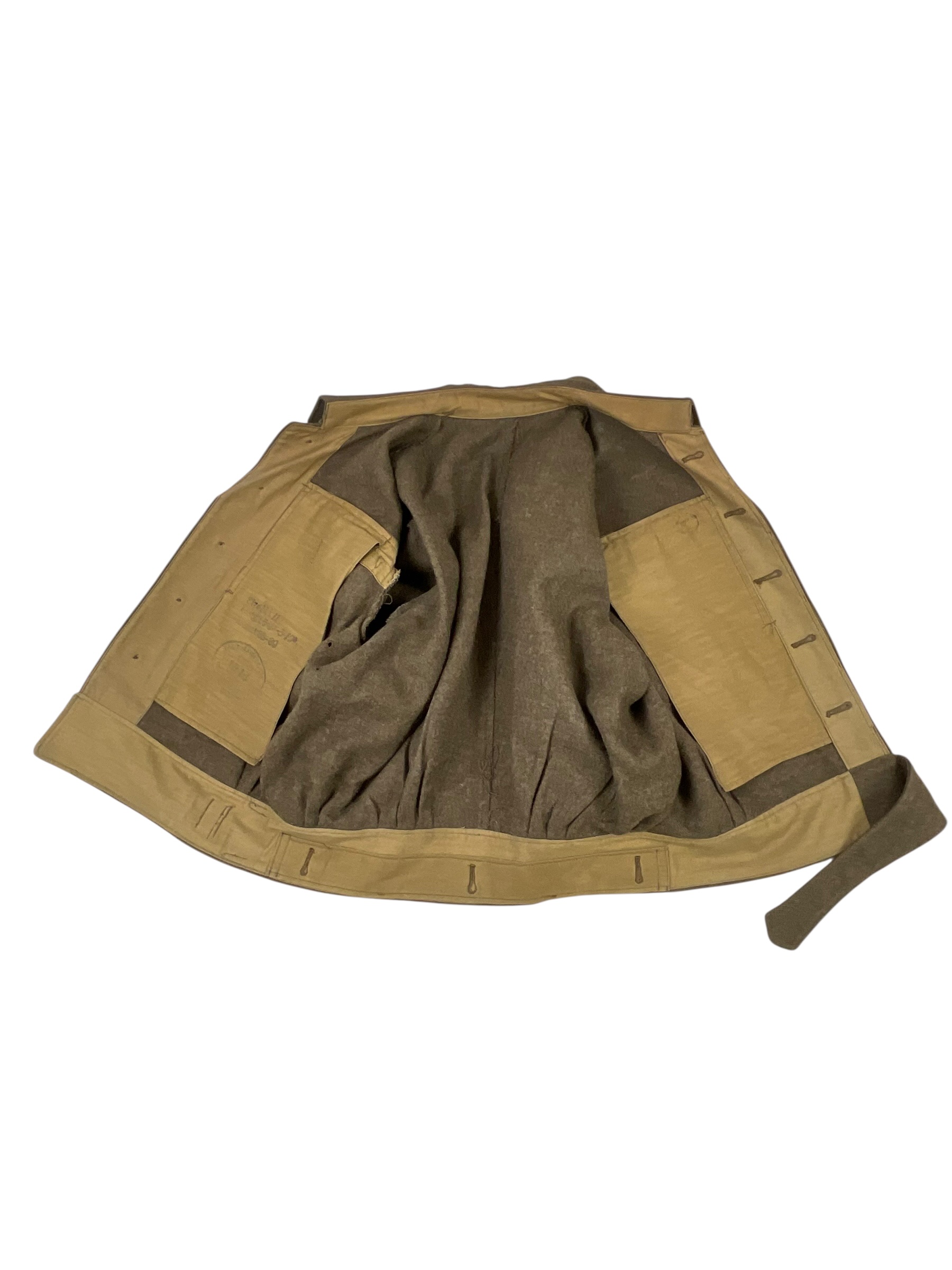 WW2 Canadian Army Officer's Battledress Jacket Size 11 Dated 1944 WW2 Canadian Army Officer's Battledress Jacket Size 11 Dated 1944