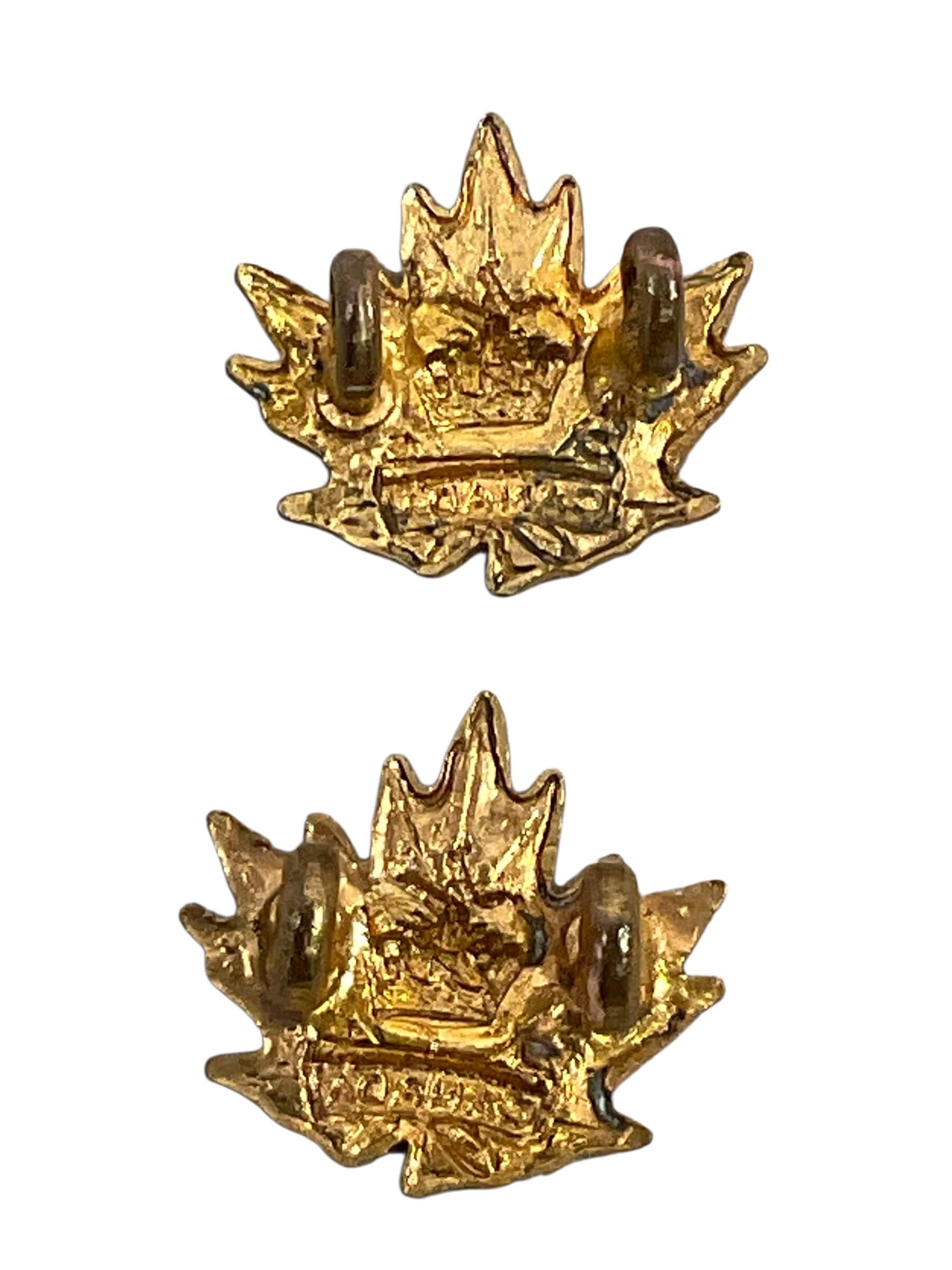 Cadet Services of Canada Collars Insignia Pair Cadet Services of Canada Collars Insignia Pair