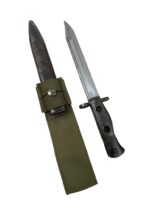Canadian Forces FN C1 Bayonet 1956 Dated With Scabbard and Frog
