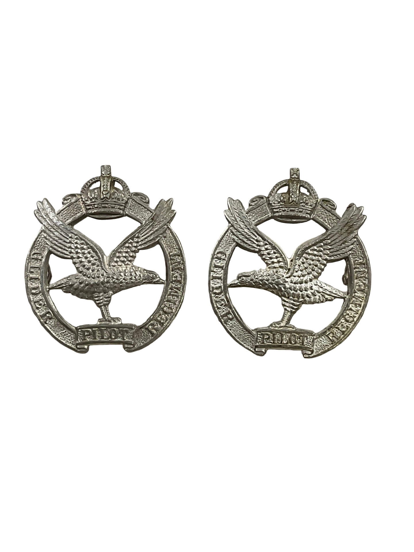 British Army Glider Pilot Regiment Collars Insignia Pair British Army Glider Pilot Regiment Collars Insignia Pair