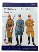 WW2 German Wehrmacht Auxiliary Forces Osprey Men At Arms No 254 Used Softcover Reference Book WW2 German Wehrmacht Auxiliary Forces Osprey Men At Arms No 254 Used Softcover Reference Book
