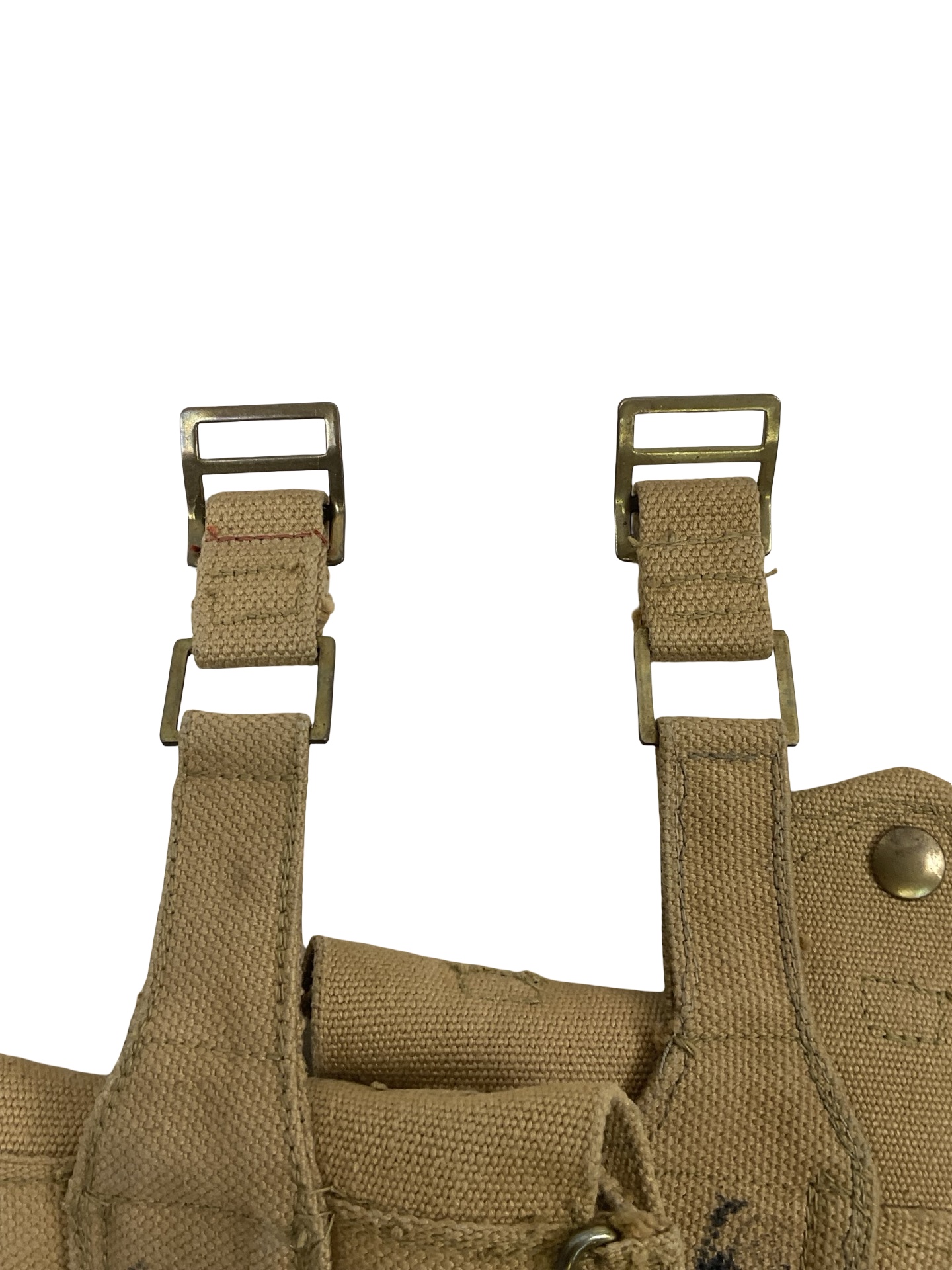 Canadian Army Korean War P37 Ammo Pouches Pair Canadian Army Korean War P37 Ammo Pouches Pair