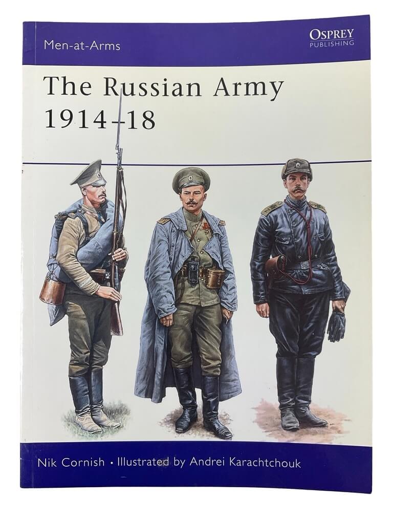 WW1 The Russian Army 1914-18 Osprey Men At Arms No 364 Used Softcover Reference Book WW1 The Russian Army 1914-18 Osprey Men At Arms No 364 Used Softcover Reference Book
