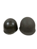 WW2 US M1 Helmet Rear Seam Swivel Bale With Liner WW2 US M1 Helmet Rear Seam Swivel Bale With Liner