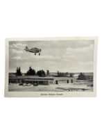 WW2 Canadian RCAF Aylmer Ontario AT.S.2. Postcard 3 1/2" X 5 1/4"