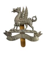 WW1 British BEF Montgomeryshire Imperial Yeomanry Cap Badge