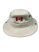 Canadian Army White Tilley Hat Size 7 1/4 Canadian Army White Tilley Hat Size 7 1/4