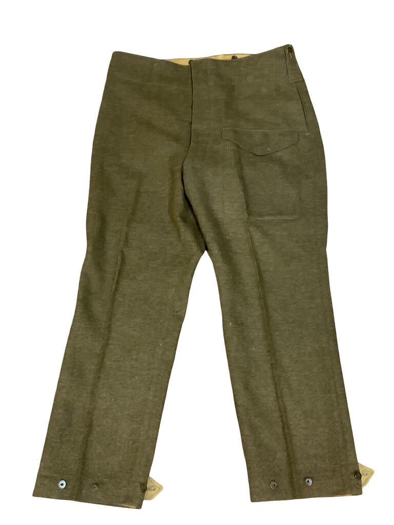 Canadian Army Battledress Trousers Pants Size 27 Dated 1958 Canadian Army Battledress Trousers Pants Size 27 Dated 1958