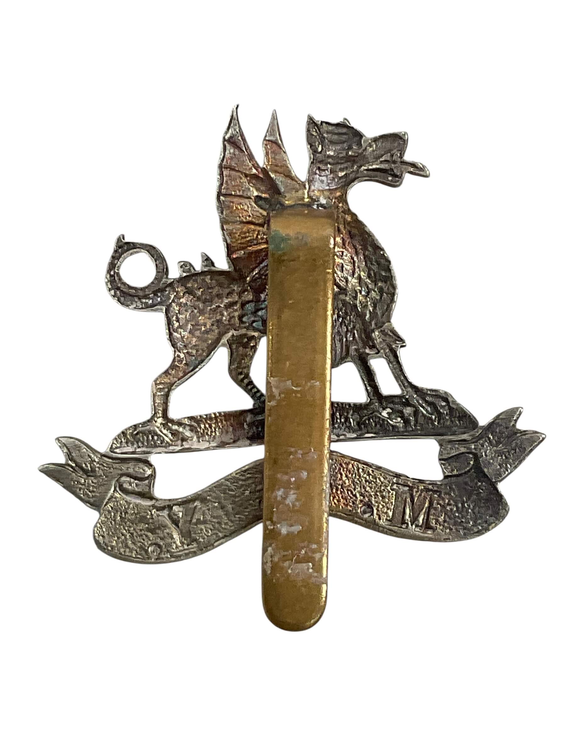 WW1 British BEF Montgomeryshire Imperial Yeomanry Cap Badge WW1 British BEF Montgomeryshire Imperial Yeomanry Cap Badge