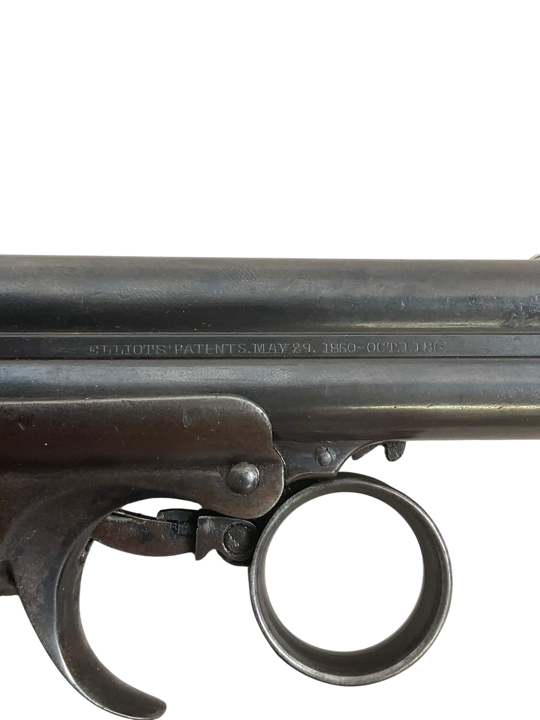 Remington Elliot 1860s 4 Barrel Derringer Pistol .32 Rimfire ANTIQUE NO PERMIT REQUIRED Remington Elliot 1860s 4 Barrel Derringer Pistol .32 Rimfire ANTIQUE NO PERMIT REQUIRED