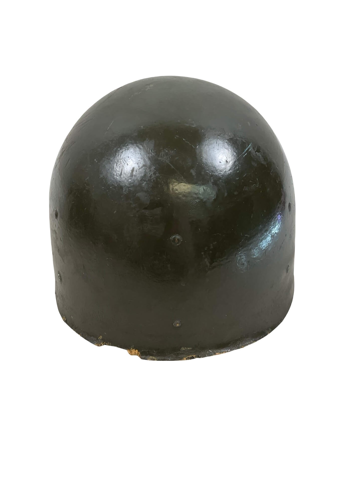 WW2 US M1 Helmet Rear Seam Swivel Bale With Liner WW2 US M1 Helmet Rear Seam Swivel Bale With Liner