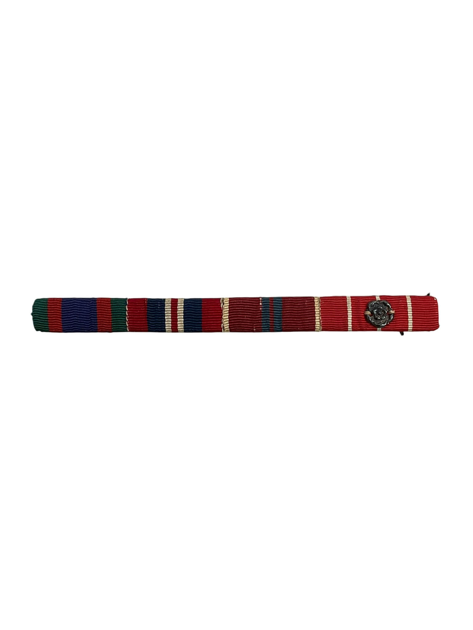 WW2 Canadian 4 Place Ribbon Bar With CD WW2 Canadian 4 Place Ribbon Bar With CD