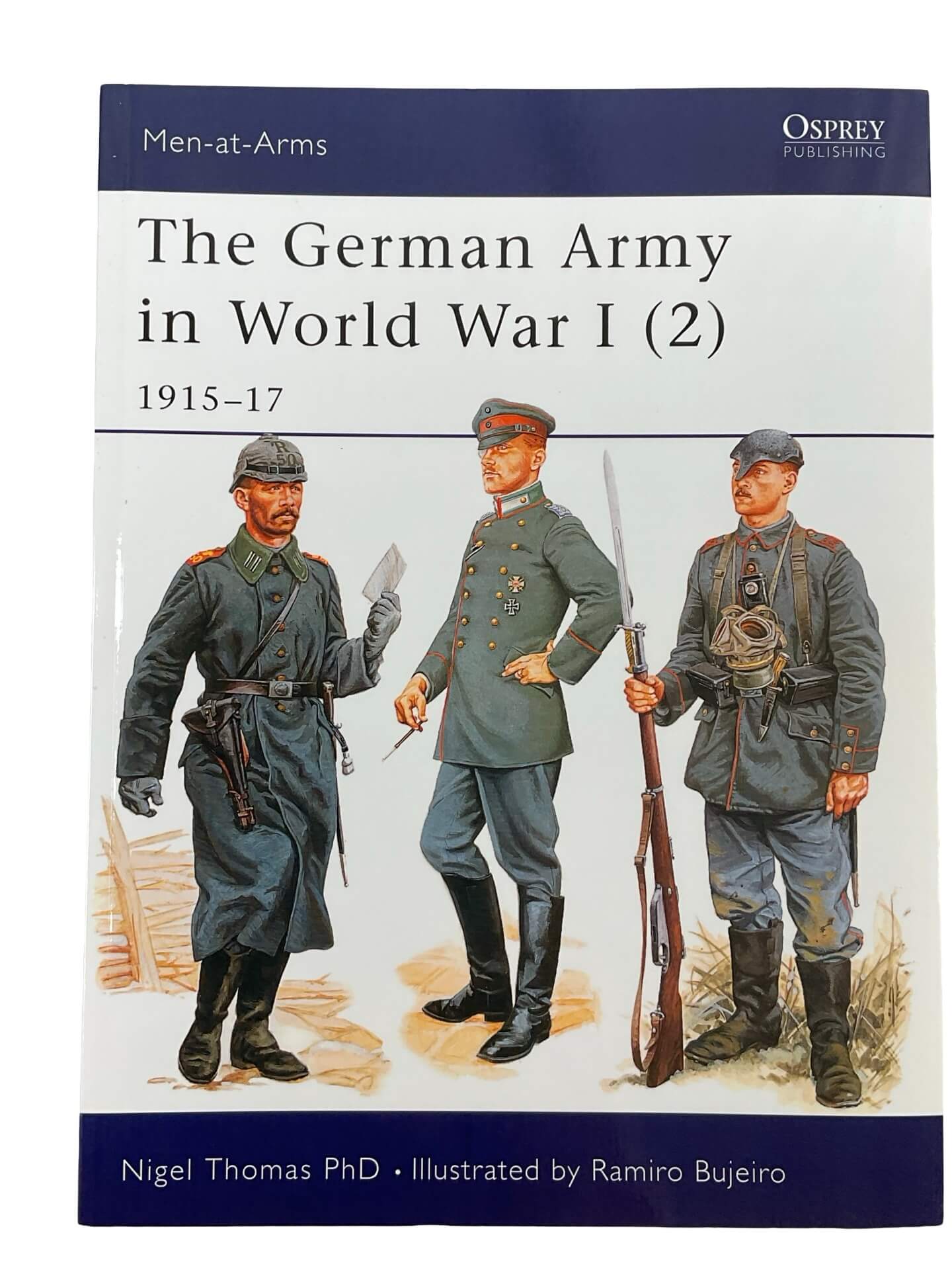 WW2 The German Army in World War 1 (2) Osprey Men At Arms No 407 Used Softcover Reference Book WW2 The German Army in World War 1 (2) Osprey Men At Arms No 407 Used Softcover Reference Book