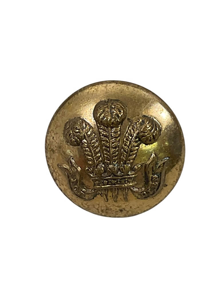 WW1 British BEF Welsh Regiment Officer's Large Button 2 WW1 British BEF Welsh Regiment Officer's Large Button 2