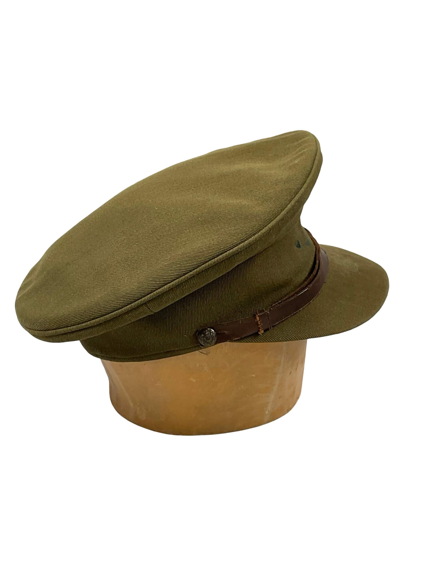 WW2 British Officer's Peak Cap Hat Size 7 Maker Moss Brothers WW2 British Officer's Peak Cap Hat Size 7 Maker Moss Brothers