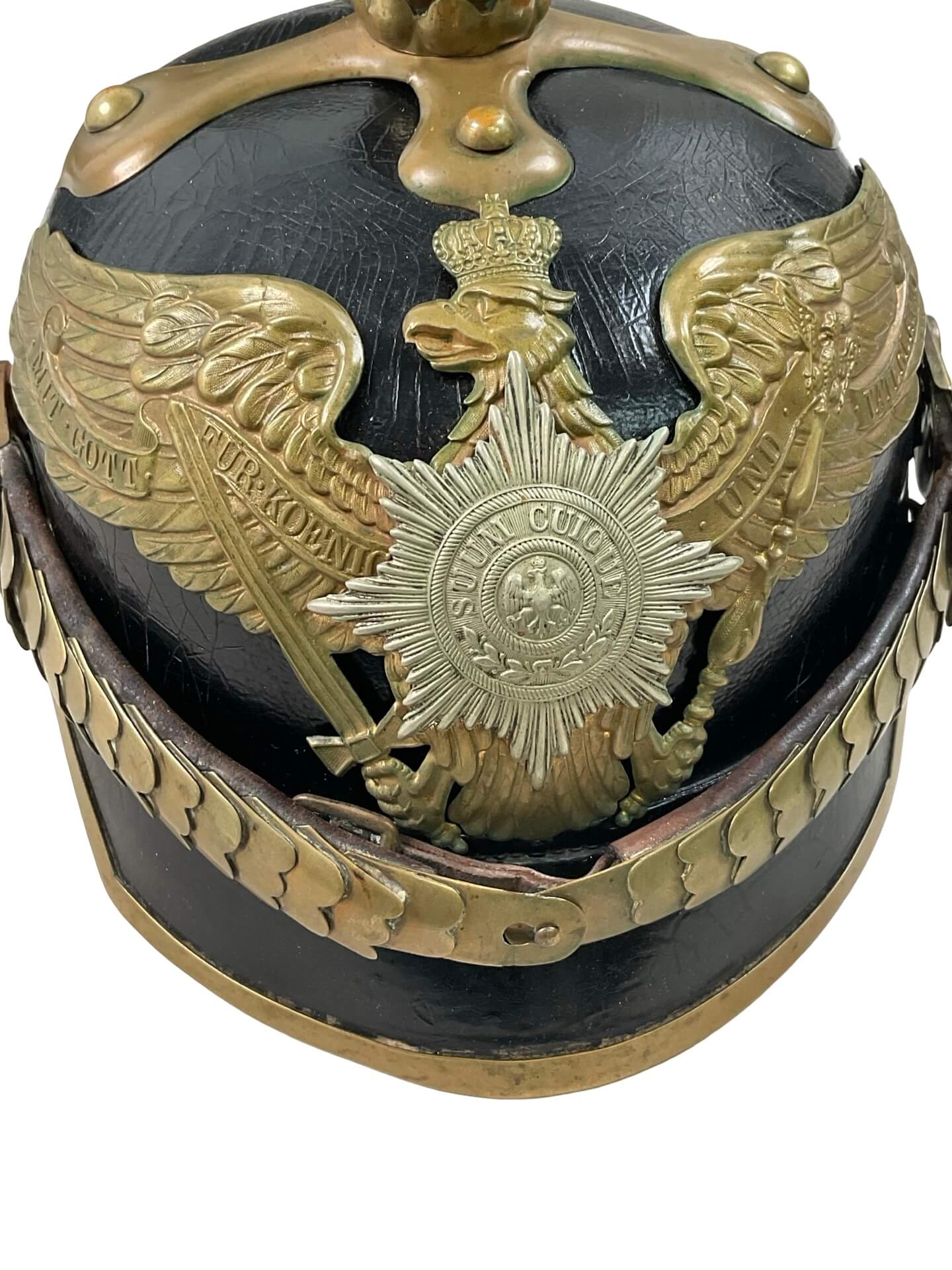 WW1 Imperial German Mounted Gendarmerie Spiked Helmet WW1 Imperial German Mounted Gendarmerie Spiked Helmet