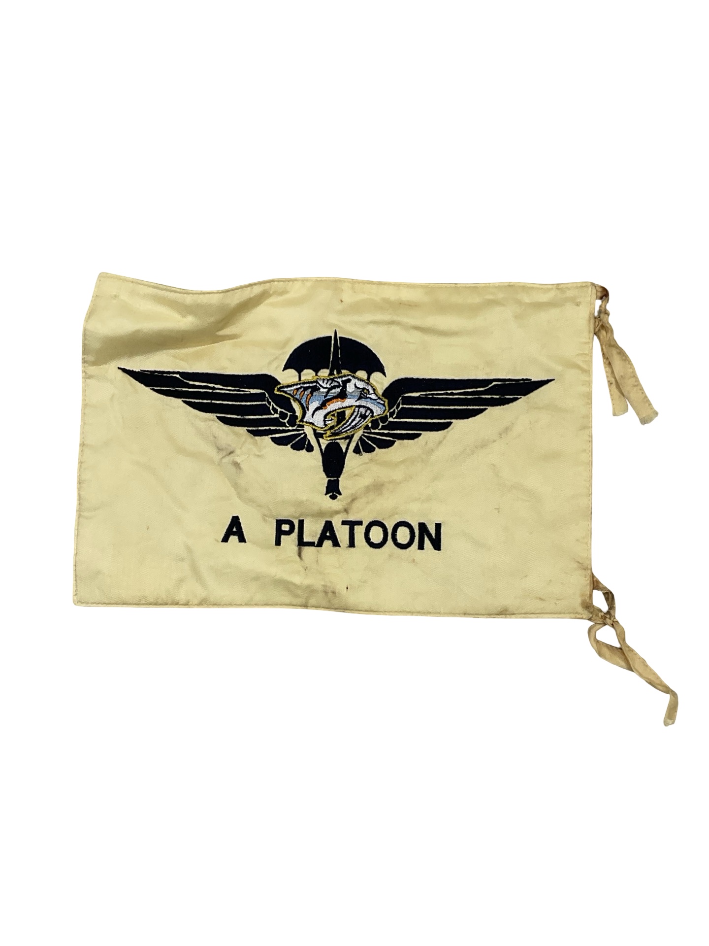 Belgian Airborne A Platoon Commando Pennant 7 1/2" X 11 1/2" Belgian Airborne A Platoon Commando Pennant 7 1/2" X 11 1/2"